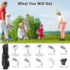 GYMAX Complete Golf Club Set for Women, 14 PCS Right Hand Golf Set with #1 Driver & #3 Fairway & #4 Hybrid & #6/#7/#8/#9/#P Irons, Putter & Head Covers, Ladies Golf Clubs Full Set (Black) view 2