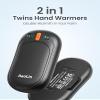 AI Hand Warmers Rechargeable, AaoLin 2 Pack Electric Hand Warmers Reusable, 12Hrs Long Heating, Portable Pocket Handwarmer Great Gift for Outdoors, Camping, Golf, Hunting Gear view 3