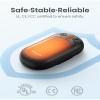 AI Hand Warmers Rechargeable, AaoLin 2 Pack Electric Hand Warmers Reusable, 12Hrs Long Heating, Portable Pocket Handwarmer Great Gift for Outdoors, Camping, Golf, Hunting Gear view 4