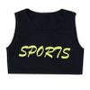 Moggemol Kids Girls Basic Sports Bra Sleeveless Crisscross Keyhole Back Crop Top for Dance/Yoga/Running Type A 16 view 1