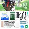 BearHoHo Outdoor Survival Kit IFAK Quick Pull Out Emergency Medical Bag Tactical First Aid Kit Molle System One Hand Operation for Camping Training Hiking Trauma Supplies (Full Set Kit, Black) view 3