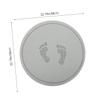 BESPORTBLE Skipping Mat Thick Yoga Fitness Knee Cushion Pilates Pad Flooring Knee Pads Meditation Cushion Yoga Mat for Women Exercise Quiet Jumping Tpe Fitness Jump Round view 2