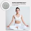 BESPORTBLE Skipping Mat Thick Yoga Fitness Knee Cushion Pilates Pad Flooring Knee Pads Meditation Cushion Yoga Mat for Women Exercise Quiet Jumping Tpe Fitness Jump Round view 4