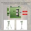 Manbily Shooting Saddle Clamp Rest Head for Shooting Stick Tripod Hunting-Green (U-2) view 3