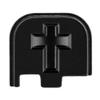 3D Aluminum Cover Slide Back Plate Magwell for Glock 43 43X 48, Fits Compact/Subcompact/Slim Models, Cross view 1