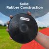 SPORTAXIS Rubber Discus Throw - Solid Rubber Construction - Ideal for Track and Field Training Black 1KG - Enhance Your Discus Throwing Skills Ideal for High School & College Throwers view 2