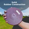 SPORTAXIS Rubber Discus Throw - Solid Rubber Construction - Ideal for Track and Field Training  Brown  1 KG - Enhance Your Discus Throwing Skills  Ideal for High School & College Throwers view 2