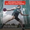 SPORTAXIS Rubber Discus Throw - Solid Rubber Construction - Ideal for Track and Field Training  Brown  1 KG - Enhance Your Discus Throwing Skills  Ideal for High School & College Throwers view 4