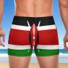 EARMUT Men's Swimwear Kenya Flag Briefs Swim Trunk Square Leg Boxer Board Shorts Swimsuit view 3