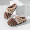 Mens House Slippers Size 14-15 Cotton Slipper For Men Comfy Fleece Memory Foam Slippers Slip On House Slippers (F-C, 10) view 2