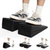 Yesland 3 Pcs Slant Board for Calf Stretching, 5 Adjustable Angles Foot Stretcher Incline Board, Non-Slip Foam Squat Wedge for Physical Therapy, Home Exercise view 1