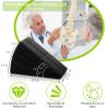 Yesland 3 Pcs Slant Board for Calf Stretching, 5 Adjustable Angles Foot Stretcher Incline Board, Non-Slip Foam Squat Wedge for Physical Therapy, Home Exercise view 2