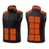 15 Area Heated Vest Unisex USB Heated Vest Smart Control Temperature Heating Jacket S-4XL(Color:Black,Size:S) view 1