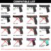 WARRIORLAND IWB Kydex Holster Leather Interior w/Claw & Optics Cut, Compatible with Sig P365 / P365 SAS / P365X P365XL, Inside Waistband Concealed Carry, Adj. Retention & Cant, Right Hand view 3