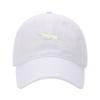 Baseball Cap Men English Pointer Embroidered Washed Cotton Dog Hat Baseball Caps (White,7 5/8) view 1