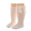 Baby Infants Toddlers Girls Knee High Socks 1 Pack Bow Long Stockings Ruffled Socks School Leggings (White, 1-3 Years) view 1
