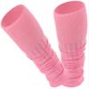 TODO Cotton Women's Leg Warmers - leggings for everyday, dance, sports (Pink) view 1