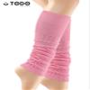 TODO Cotton Women's Leg Warmers - leggings for everyday, dance, sports (Pink) view 2