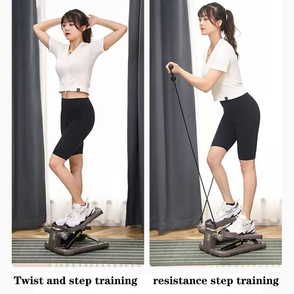 Home Treadmill Fitness Sculpting Resistance Stepper in Situ Foot Stepper Quiet Sports Equipment Aerobic Step Training Step Machines