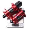 KOVBOX MTB Bicycle Hubs 32/36 Holes Disc Brake Mountain Bike Hub Set Quick Release Front Hub 100mm Rear Hub 135mm 7/8/9/10/11/12 Speed (Color : Red, Size : 36H) view 4