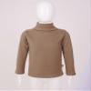 Hansber Baby Girls Boys Thermal Underwear Top Turtleneck T-Shirts Stretchy Long Sleeve Winter Baselayer Vest Coffee 7-8 view 3