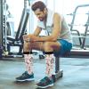 Wusikd Snowman Santa Compression Socks for Women and Men Circulation Penguin Long Socks for Athletic Running 1 view 2