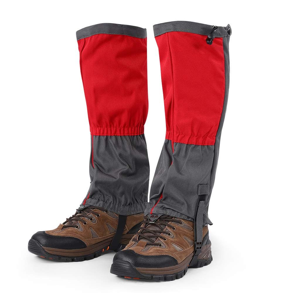 Adjust Snake Gaiters, Leg Gaiters Ultra High Performance Hunting Gaiters, Gaiters for Hiking Watertight and Adjust Snow Boot Gaiters for Walking, Hunting, Mountain Climbing, and Snowshoeing