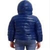 Oyolan Youth Boys Girls Winter Coat Water-Resistant Hoodie Zipper Puff Jacket Warm Lightweight Down Coat Dark Navy 5-6 Years view 2