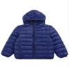 Oyolan Youth Boys Girls Winter Coat Water-Resistant Hoodie Zipper Puff Jacket Warm Lightweight Down Coat Dark Navy 5-6 Years view 3