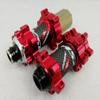 KOVBOX Mountain Bike Hubs 24 Holes Straight Pull MTB Disc Brake Hub Set Sealed Bearing Front 100mm Rear 142mm Thru Axle,for 7-12 Speed Cassette (Size : 24H Red) view 2