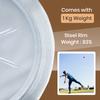SPORTAXIS Transparent Discus Throw - 1 KG, 83% Rim Weight, Steel Rim - Ideal for Beginners & Intermediates in Track & Field - Enhance Your Discus Throwing Skills  Performance Enhancer view 3