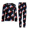 French Bulldog Sketch Men's Pajamas Set Soft Pjs Sets Sleepwear Loungewear with Pockets 6XL view 4