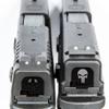 3D Aluminum Rear Slide Cover Plates for Springfield Models XD XDM and XD Mod.2, XD-M Mod.2 Accessories, Black Skull view 4
