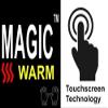 Magic Warm Adult Smartphone Gloves in Burnt Orange, size: One Size view 4