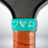 MYPadL Pickleball Paddle Personalizable Bands (Aqua Blue) view 1
