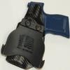 REVKEL Custom Kydex Molded OWB Paddle Holster for Sig Sauer 290. Black Right Hand Draw. Hand Crafted in Texas, USA. view 4
