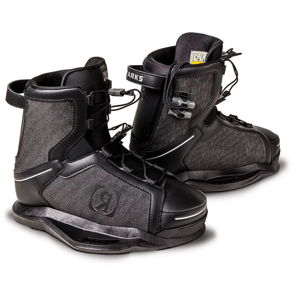 Ronix Wake Boot Parks - Stage 2 - Black/Reflective - 10