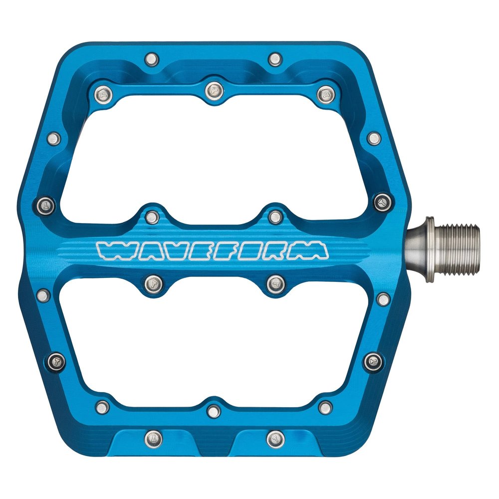 Wolf Tooth Waveform Aluminum Pedals - Large - Blue