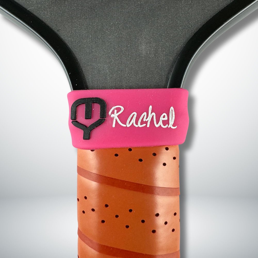 MYPadL Pickleball Paddle Personalizable Bands (Pink)