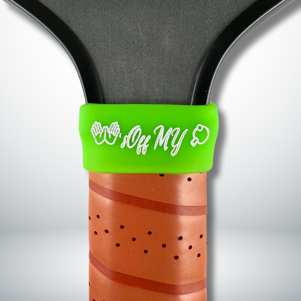 MYPadL Pickleball Paddle Personalizable Bands (Neon Green)