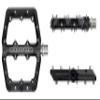Wolf Tooth Waveform Aluminum Pedals - Large - Black (Black, Large) view 3