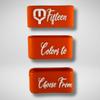 MYPadL Pickleball Paddle Personalizable Bands (Orange) view 2