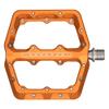 Wolf Tooth Waveform Aluminum Pedals - Large - Black (Orange, Large) view 1