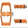 Wolf Tooth Waveform Aluminum Pedals - Large - Black (Orange, Large) view 3
