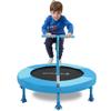 SkyBound 36 Inch Indoor Trampoline for Kids - Kid Trampolines with Handle - Toddler Tranpoline with Upgraded 2.0mm Steel Pipe and Handlebar - Mini Indoor Trampoline for Kids Age 3 and Above view 1