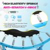 SkyBound 36 Inch Indoor Trampoline for Kids - Kid Trampolines with Handle - Toddler Tranpoline with Upgraded 2.0mm Steel Pipe and Handlebar - Mini Indoor Trampoline for Kids Age 3 and Above view 4