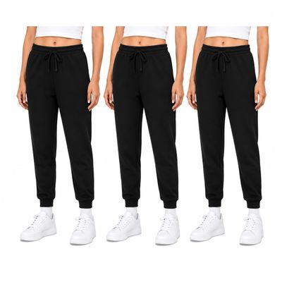 Sweet Hearts Girls Sweatpants 3 Pack Super Soft Performance Joggers