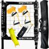 Park & Sun Sports Spectrum Classic: Portable Professional Outdoor Volleyball Net System, Black view 1