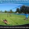 Park & Sun Sports Spectrum Classic: Portable Professional Outdoor Volleyball Net System, Black view 4
