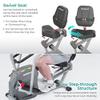 Inverapy by Innova RCT2025 Recumbent Cross Trainer with Swivel Seat & Leg Harness, White/Gray/Black view 4